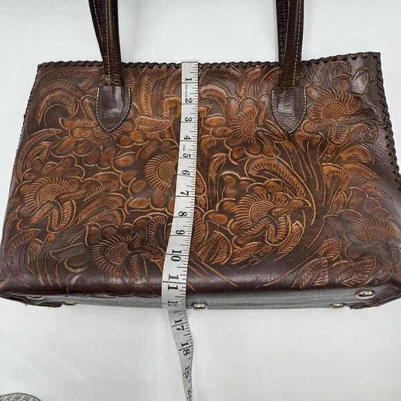 Leather Purse Artisan Brown - Picture 11 of 14